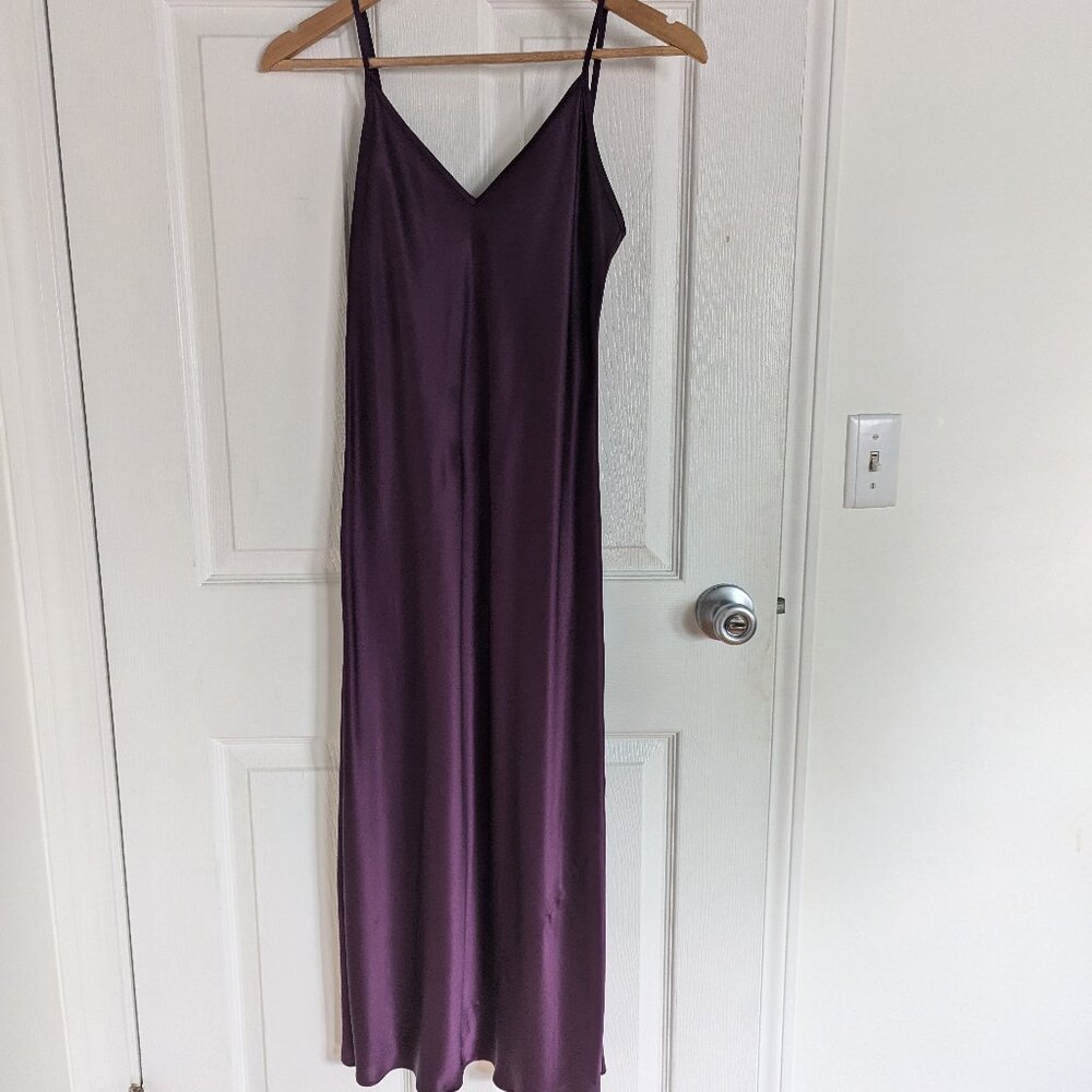 Quince washable silk slip dress